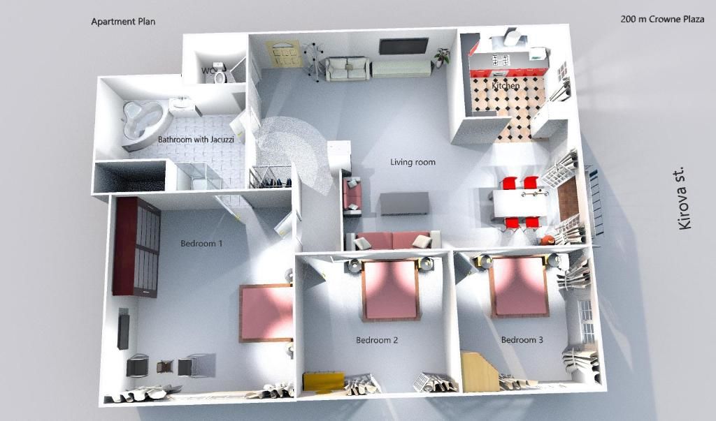 Апартаменты Spacious Kirova MGApartments Минск-20